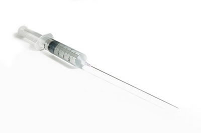 What size needles for steroid injections